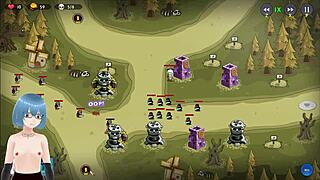 do you want to see beautiful mystic defenders gameplay with big tits