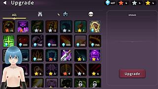 do you want to see beautiful mystic defenders gameplay with big tits