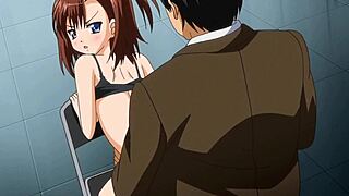 Anime girl takes anal and oral in scene