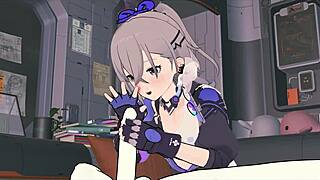 honkai star rail silver wolf late night gaming and sex