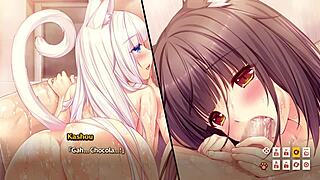 First 18 scene nekopara vol 2 pt 12 chocola vanilla