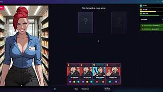 Risky stream hentai game has public supermarket fuck
