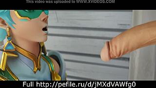 public sex with tracer ana and hanzo outdoors