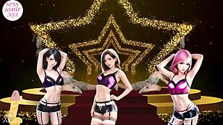 Horny kpop stars show fans a good time erotic audio