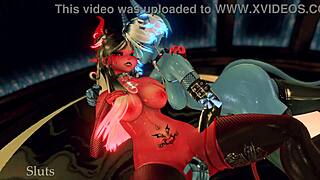 vipsluts succubus gently touches her girlfriend until she feels good