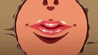 Hentai teen gets rewarded by hottie