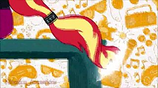 Sunset shimmer meets connie in test scene