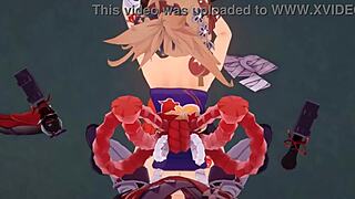 Genshin Impact Yoimiya Hentai Compilation