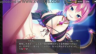 midnight girls rirumu footjob game