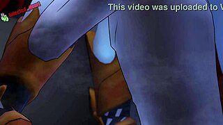 jaune and pyrrha do anal sex in armor