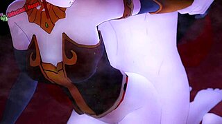 jaune and pyrrha do anal sex in armor