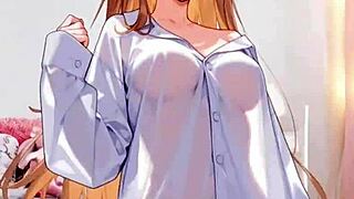 hentai dancer girl ai generated