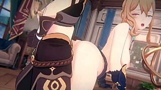 genshin impact jean stars in hentai compilation