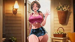My friends hot momma is delia ketchum in pokemon parody!