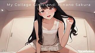 College girlfriend hinano plays sakura haruno role