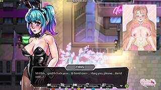 Big ass alt girl submits to a stranger and gets cumshot on her ass in fishnets in third crisis neon nights