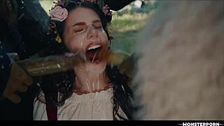 Maddie Wren Monster Fucked Real Life Hentai Threesome