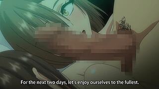 Kyonyuu fantasy anime shows two futanari hardcore