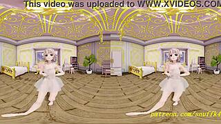 Vr mmd uimama dances sexy in 3d hololive hentai