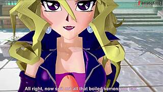 Mai valentine blowjob yu gi oh fantasy