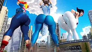 Chun-li animation compilation by prevence