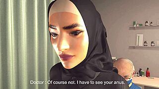100 anal scenes with 3d muslim girl assfucked by old pervert doctor