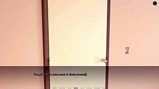 18 year old stepsister masturbates after shower view!