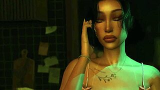 Busty milf fucks her bestfriends son in the sims