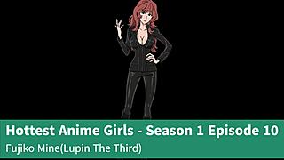 Season 1 episode 10 hottest anime girls Fujiko Mine