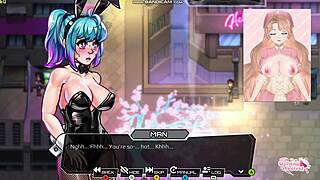Big ass alt girl submits to a stranger and gets cumshot on her ass in fishnets in third crisis neon nights