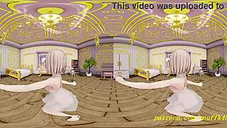 Vr mmd uimama dances sexy in 3d hololive hentai