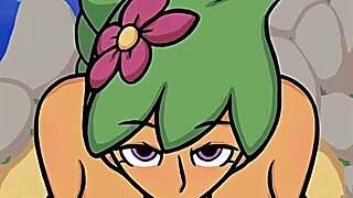 terraria dryad gives outdoor blowjob
