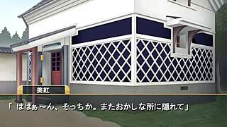 shimaizuma episode 12 visual novel has the pair on the run