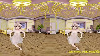 Vr mmd uimama dances sexy in 3d hololive hentai