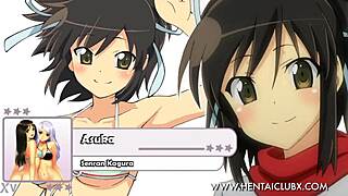 Anime girls bikini contest group one