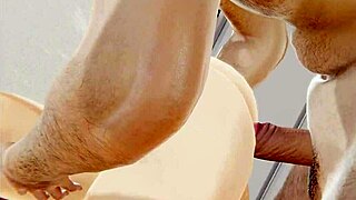 Femboy Yaoi - A Rabbit Femboy Is Fucked By A Big Man