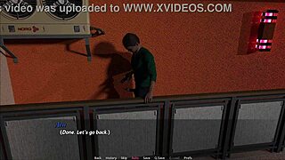Fetish locator 15 shows blue haired trans woman sucking cock in closet