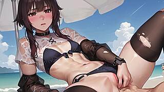 Megumin Gets Her First Anal On Konosuba Vacation! AI Porn Adaptation
