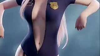 Ahri performs a chic blackpink whistle dance while undressing in uncensored hentai