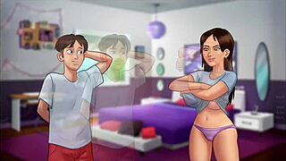 something felt wrong after step mom smiled with big tits