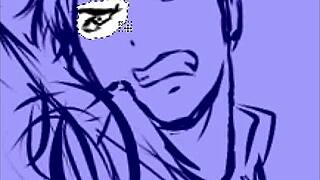 speed paint turns into mature hentai scene