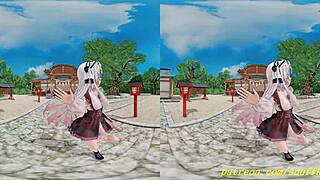 Vr180 mmd ayame dance 3d hololive hentai