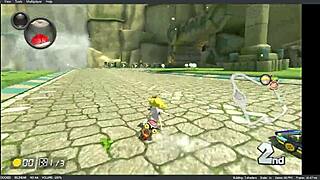 Princess Peach Nude Mod In Mario Kart