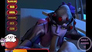widowmaker big tits fucked in overwatch game
