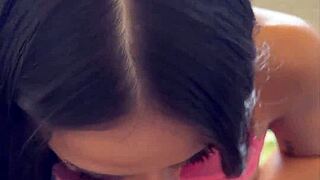 Petite asian vivienne pounded by bffs stepdad