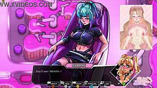 Hentai Game Fucks Succubus Nurse In Public Massage Chair