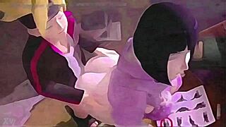 you see hinata hyuga in this naruto 3d hentai scene now