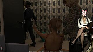 milf naya doggystyle fucked in red panties stockings