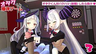 Brats handjob hentai scene
