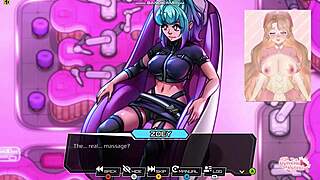 Hentai Game Fucks Succubus Nurse In Public Massage Chair